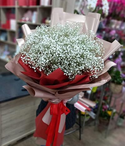 Букет цветов из: Гипсофила в Жигулевске