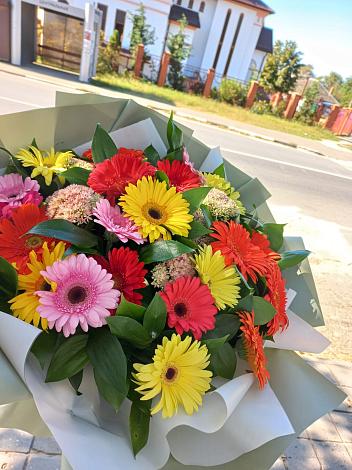 Букет цветов из: Герберы в Жигулевске